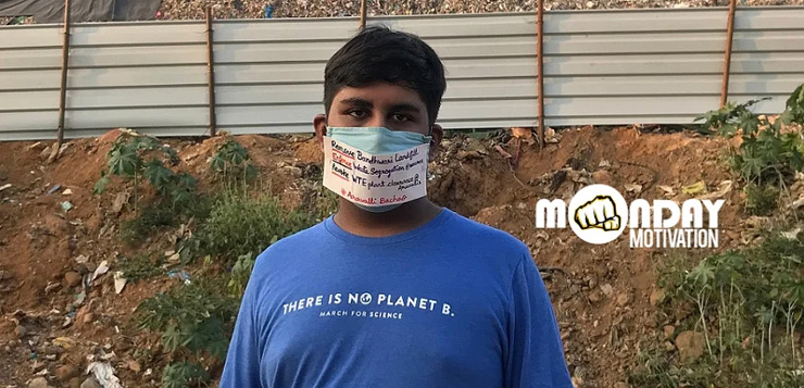 Aditya Mukarji-stop the use of plastic straws