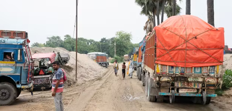 Sand mafia in India