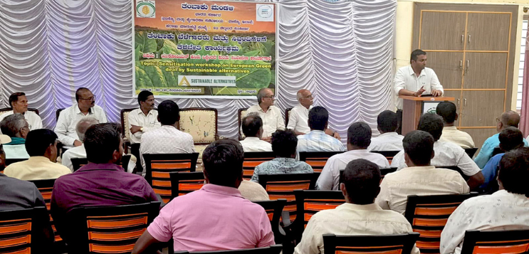 At the EGD workshop for Karnataka Light Soil areas