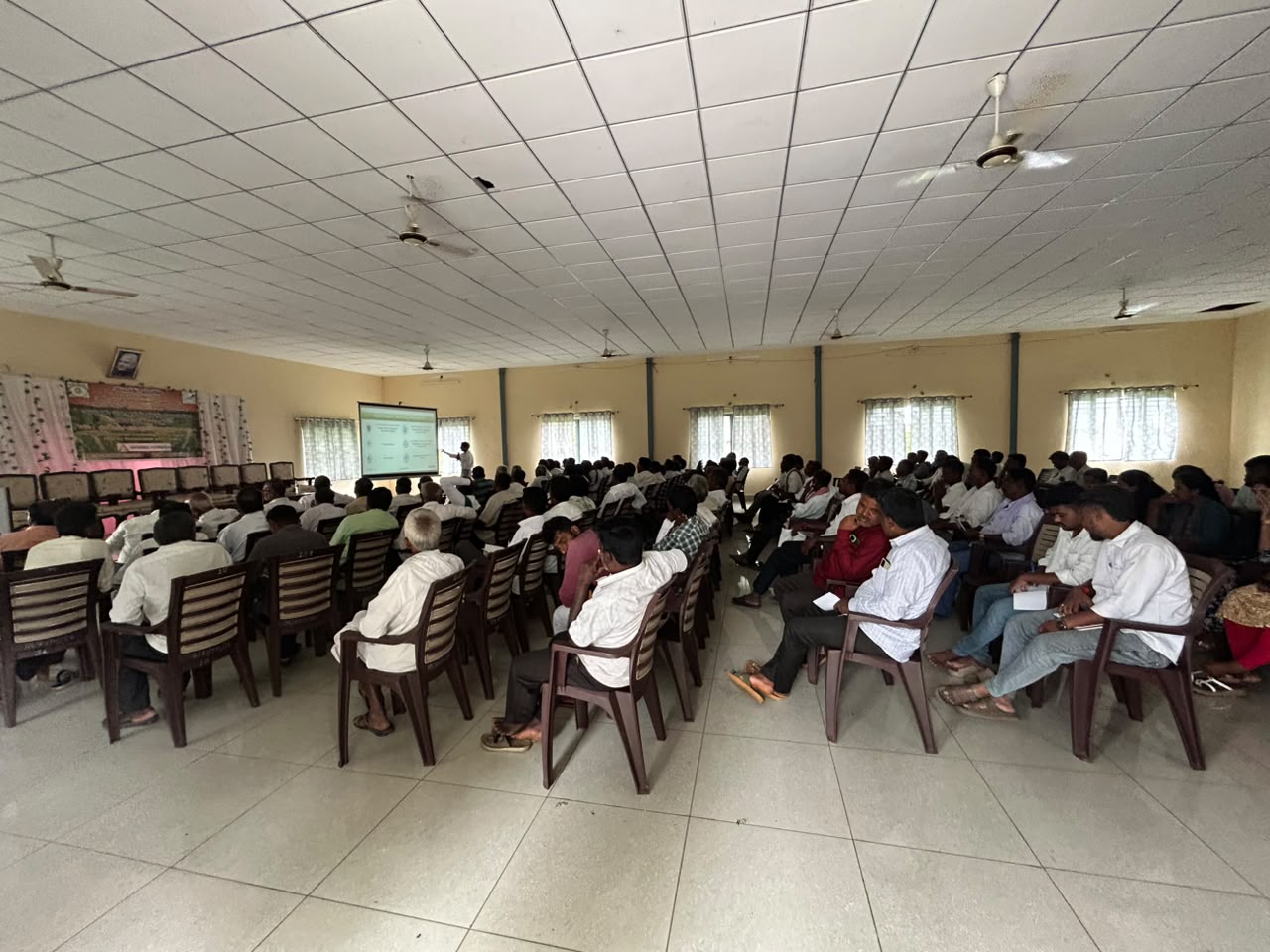 At the EGD workshop for Karnataka Light Soil areas 